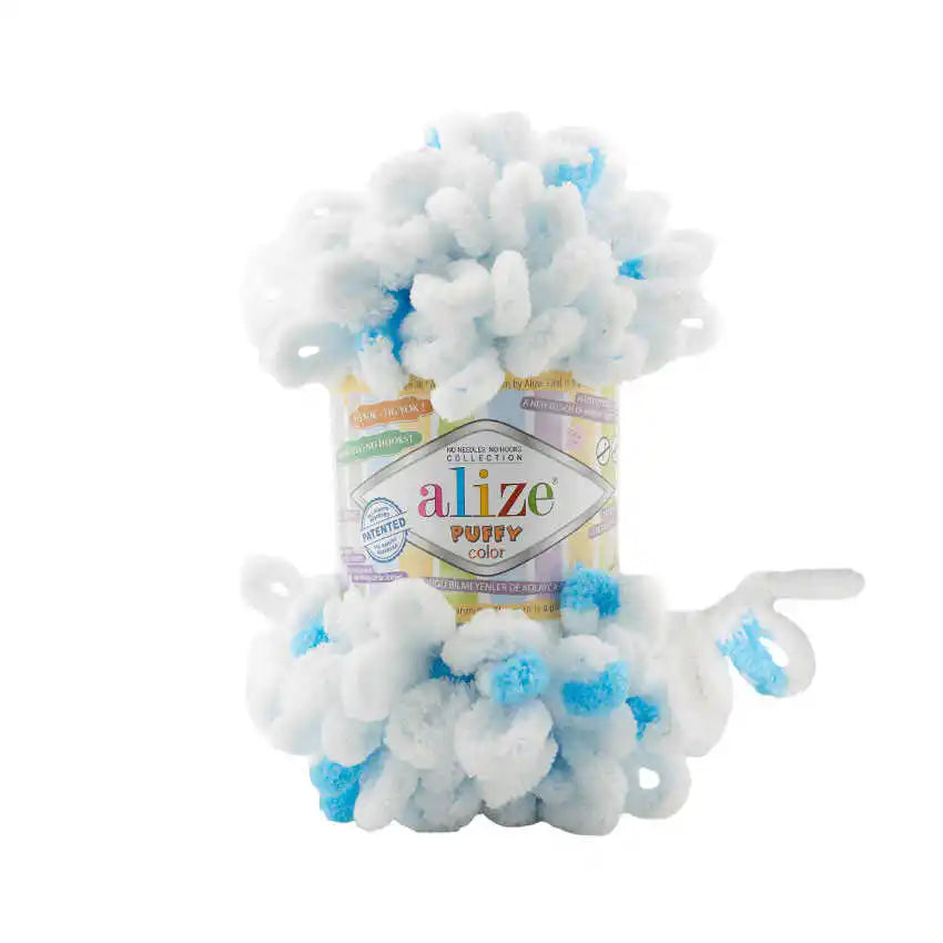 Alize Puffy Color Yarn Finger Knitting Amigurumi