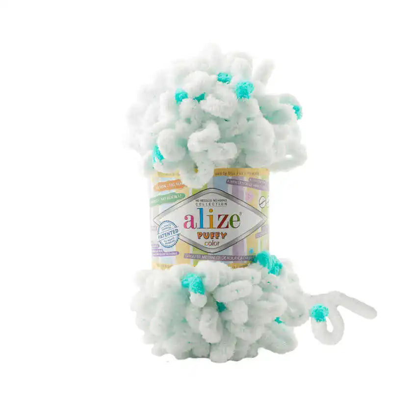 Alize Puffy Color Yarn Finger Knitting Amigurumi