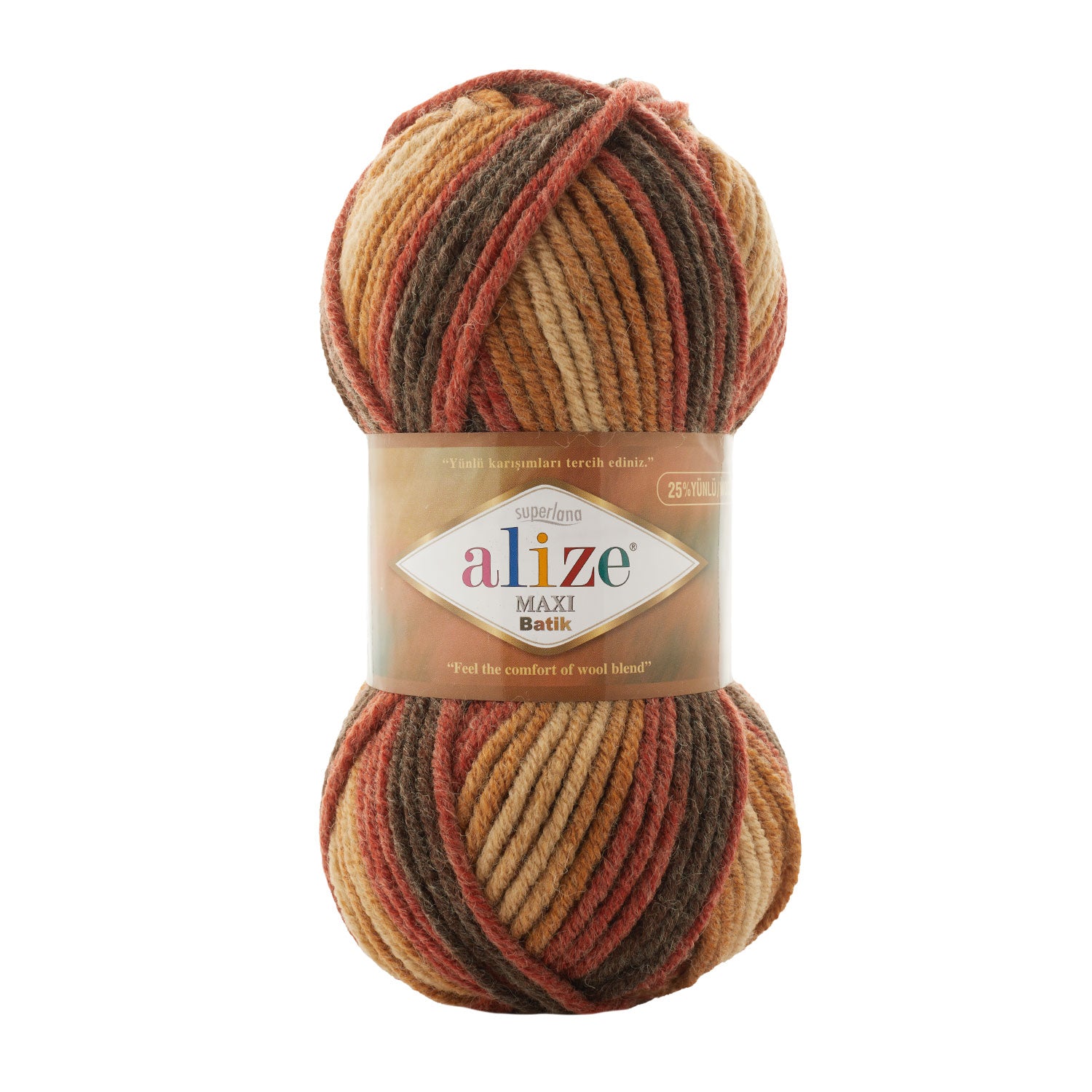 Alize Superlana Maxi Batik Yarn, Wool Hand Knitting, crochet, hilo, hobbyshopy