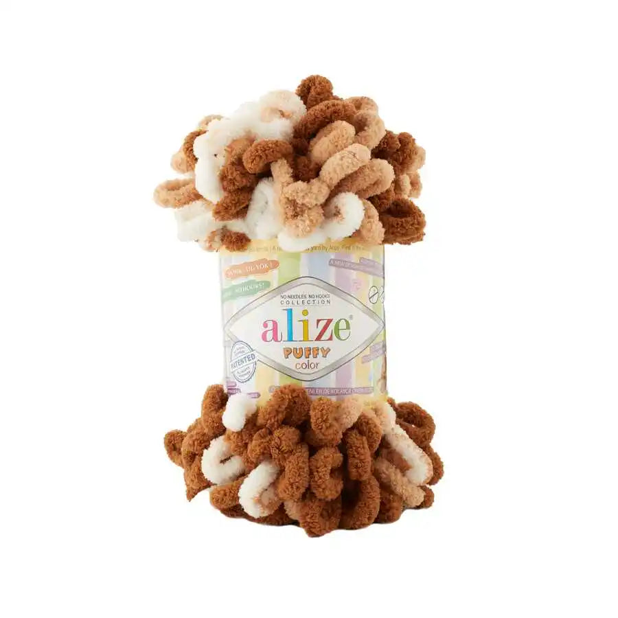 Alize Puffy Color Yarn Finger Knitting Amigurumi