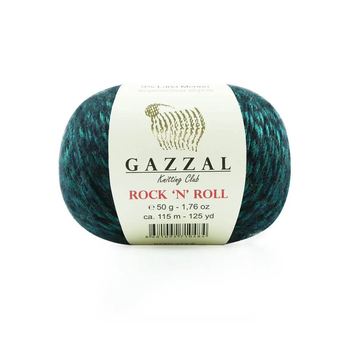 Gazzal Rock N Roll Hand knitting yarn, glittier