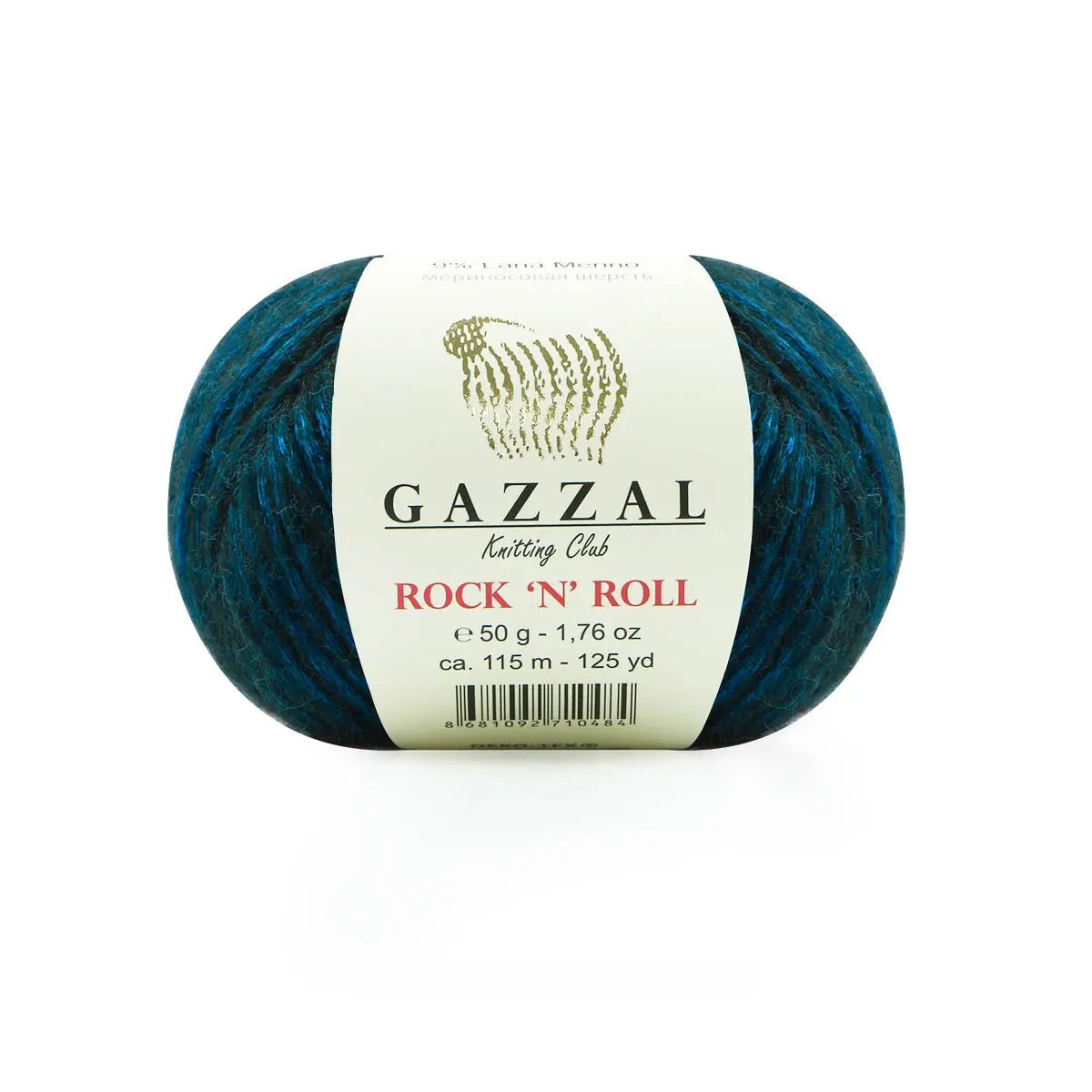 Gazzal Rock N Roll Hand knitting yarn, glittier
