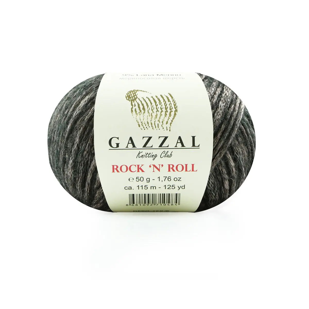 Gazzal Rock N Roll Hand knitting yarn, glittier