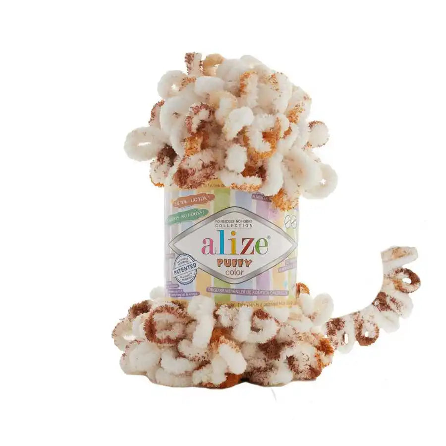 Alize Puffy Color Yarn Finger Knitting Amigurumi