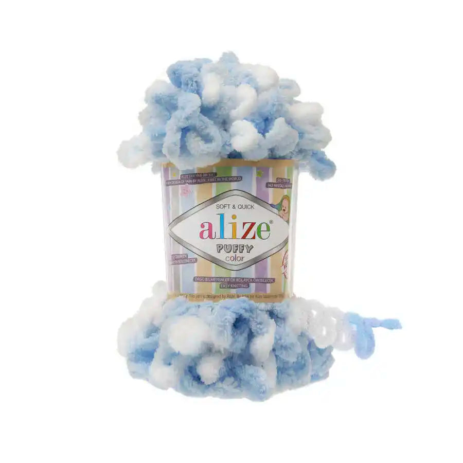 Alize Puffy Color Yarn Finger Knitting Amigurumi