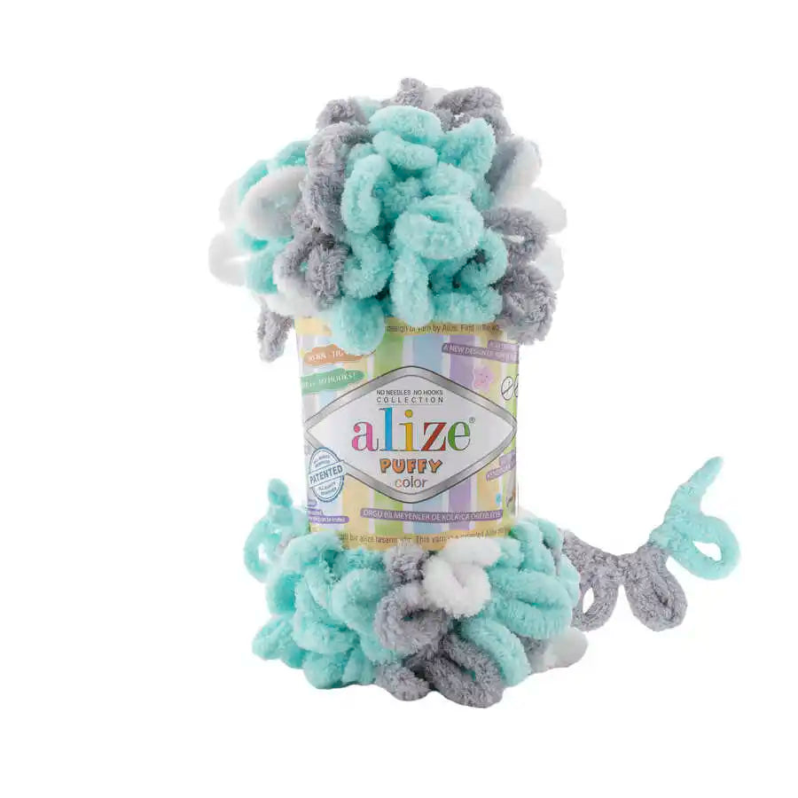 Alize Puffy Color Yarn Finger Knitting Amigurumi