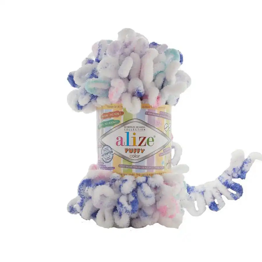 Alize Puffy Color Yarn Finger Knitting Amigurumi