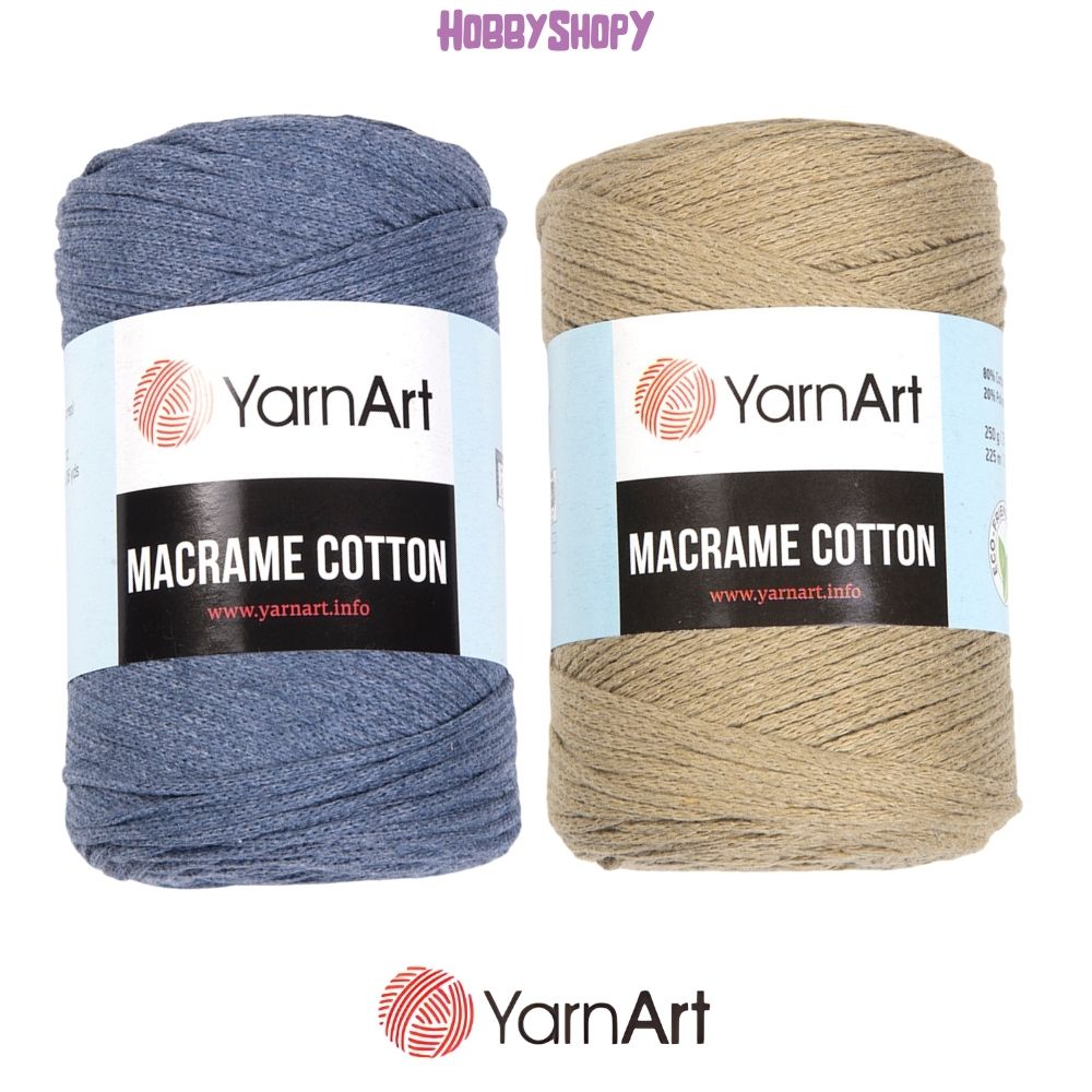 YarnArt Macrame Cotton - HobbyShopy Yarn Shop
