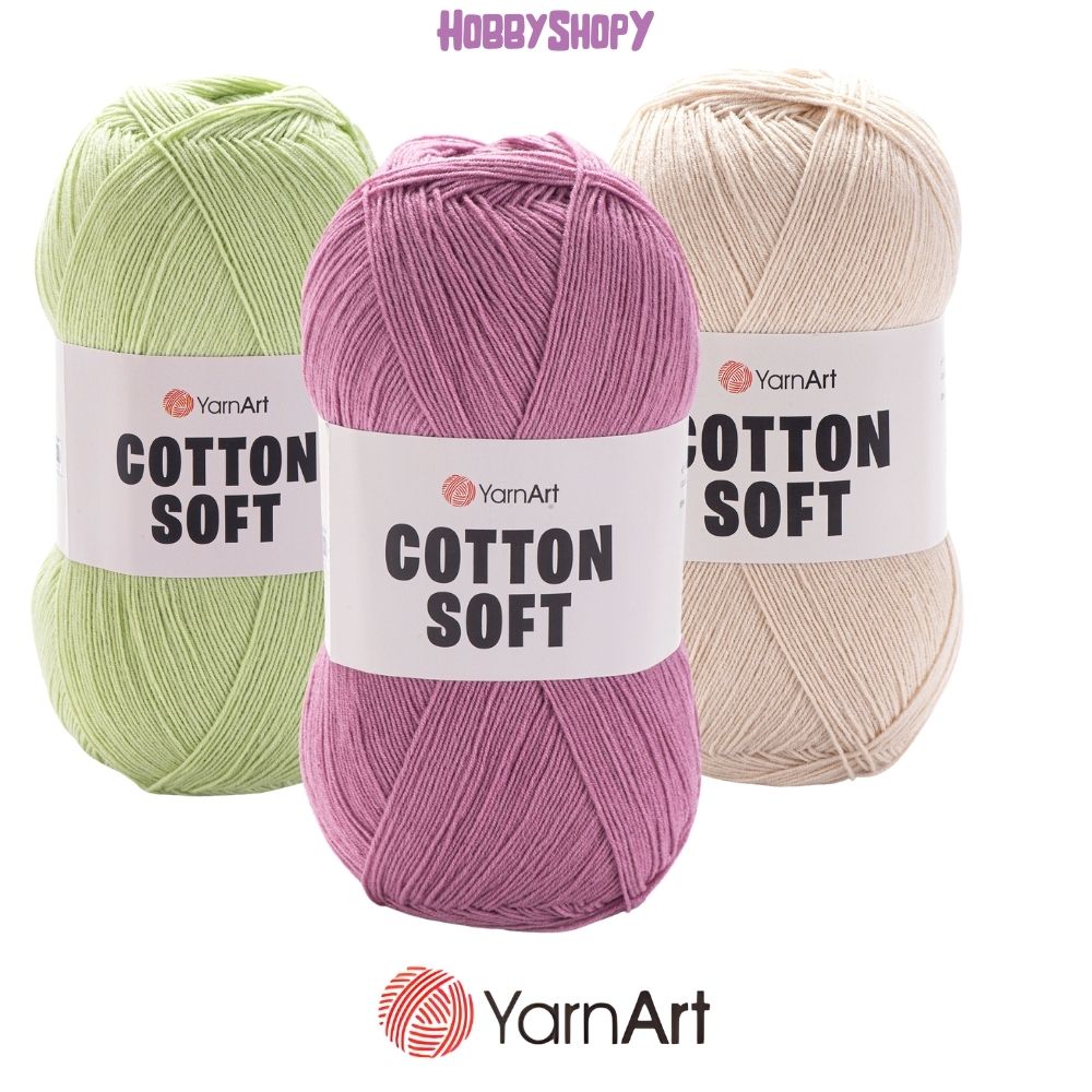 YarnArt Cotton Gold Paillettes Sparkle Yarn – 50g, 140m, 82% Cotton 18% Polyester With Sequins For Knitting - View #7