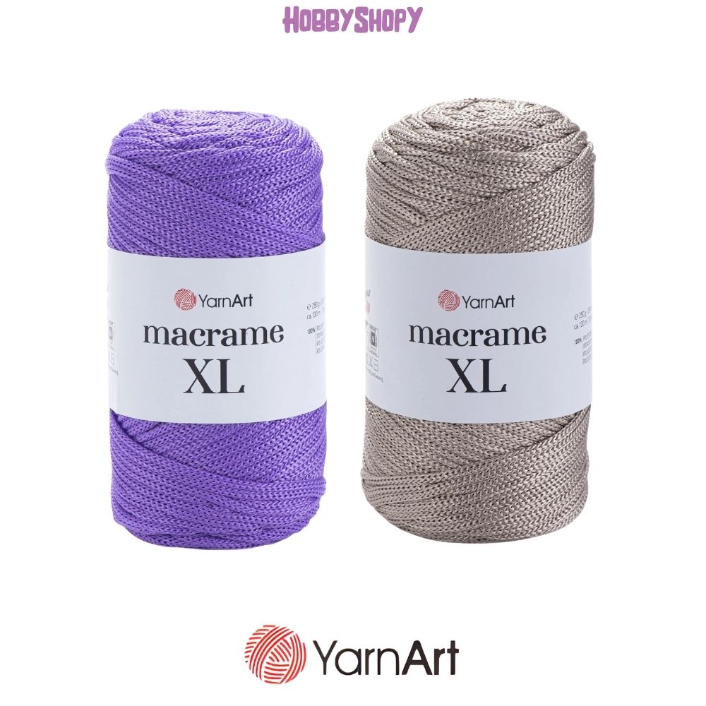 YarnArt Macrame XL - Macrame Yarn - HobbyShopy Yarn Shop