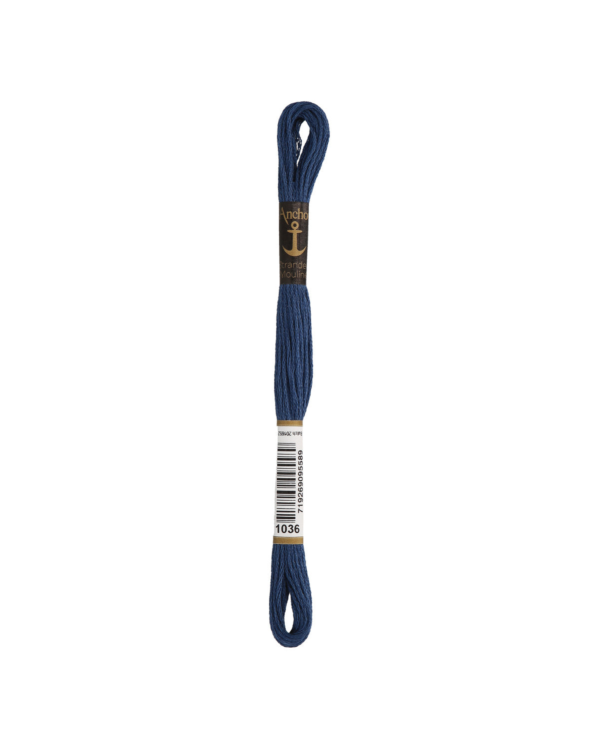 Anchor Mouline embroidery floss color 1036, 100% cotton 8 m 6-strand thread
