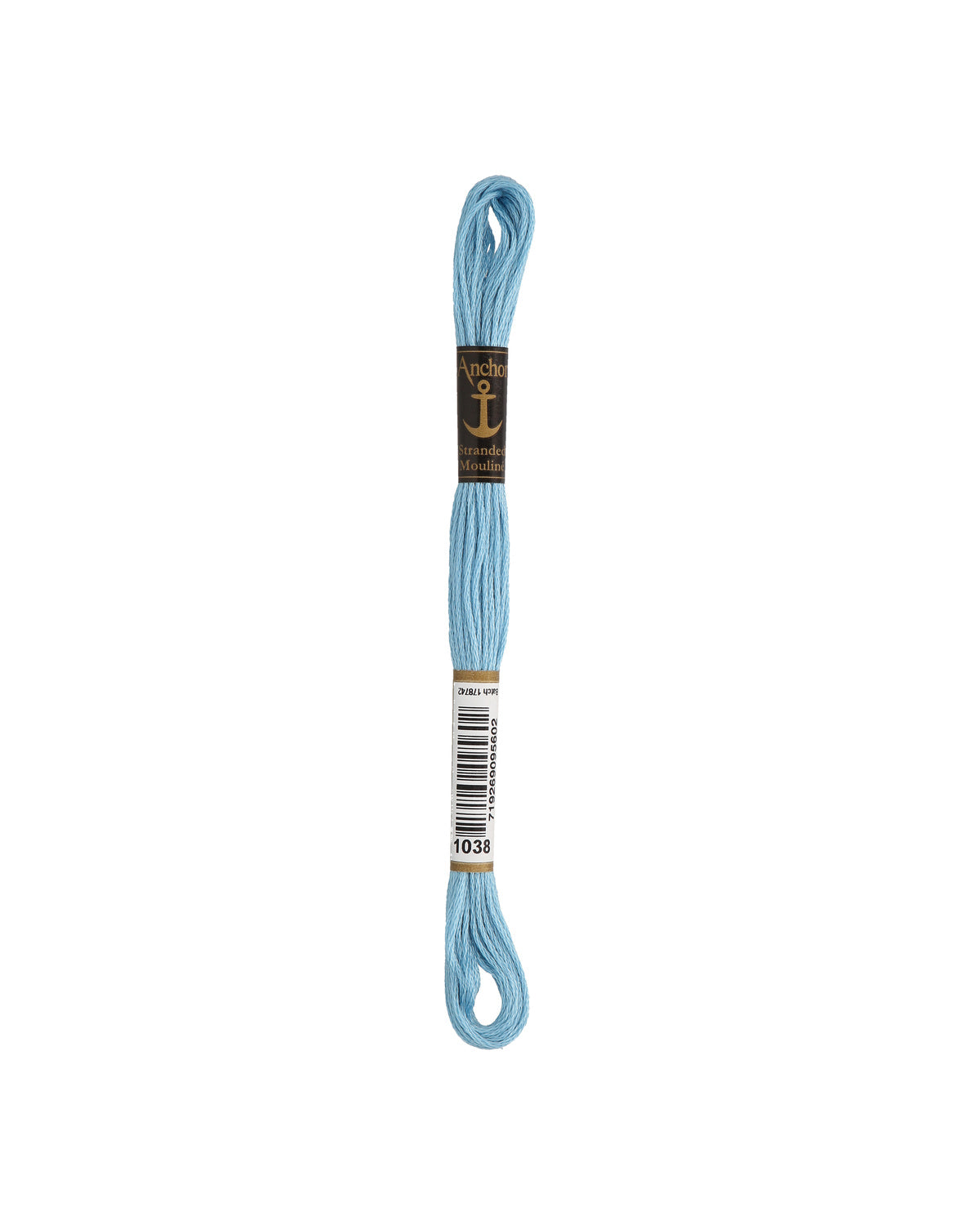 Anchor Mouline embroidery floss color 1038, 100% cotton 8 m 6-strand thread