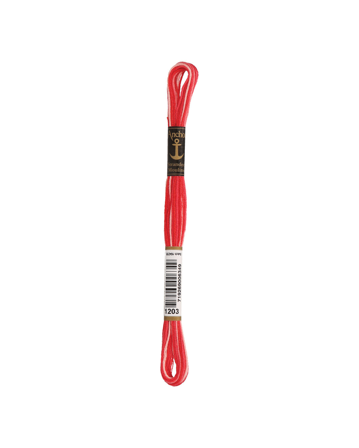 Anchor Mouline embroidery floss color 1203, 100% cotton 8 m 6-strand thread