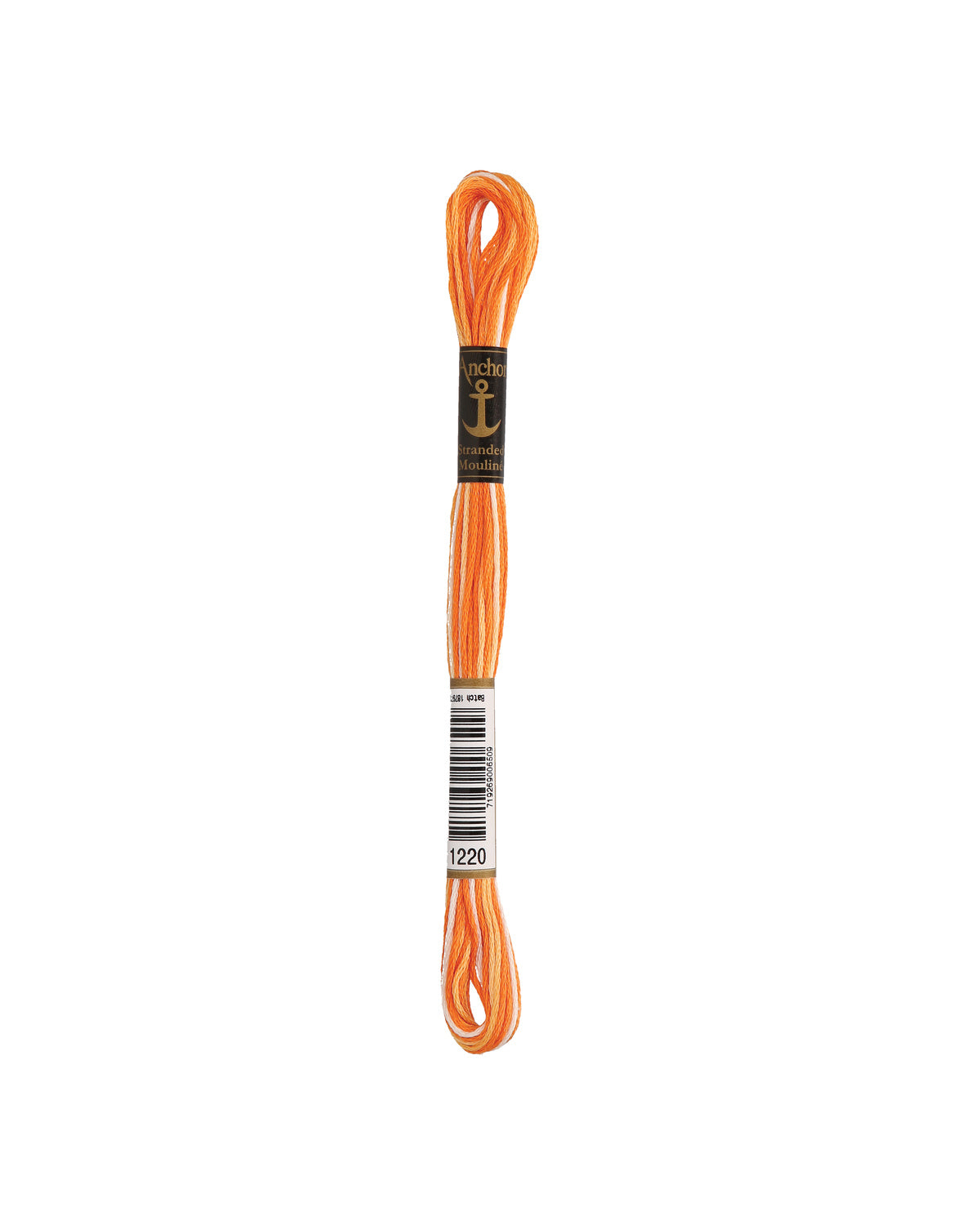Anchor Mouline embroidery floss color 1220, 100% cotton 8 m 6-strand thread