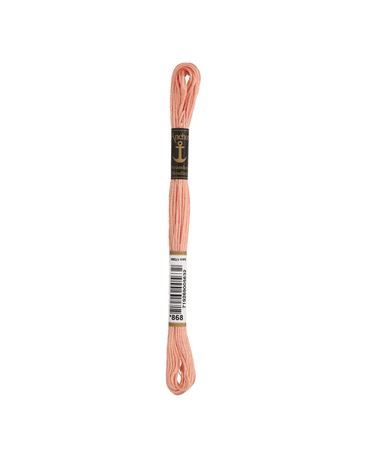 Anchor Mouline embroidery floss color 868, 100% cotton 8 m 6-strand thread