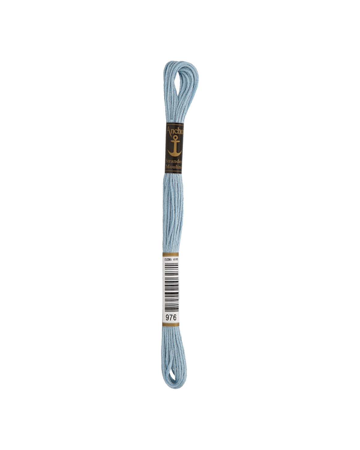 Anchor Mouline embroidery floss color 976, 100% cotton 8 m 6-strand thread