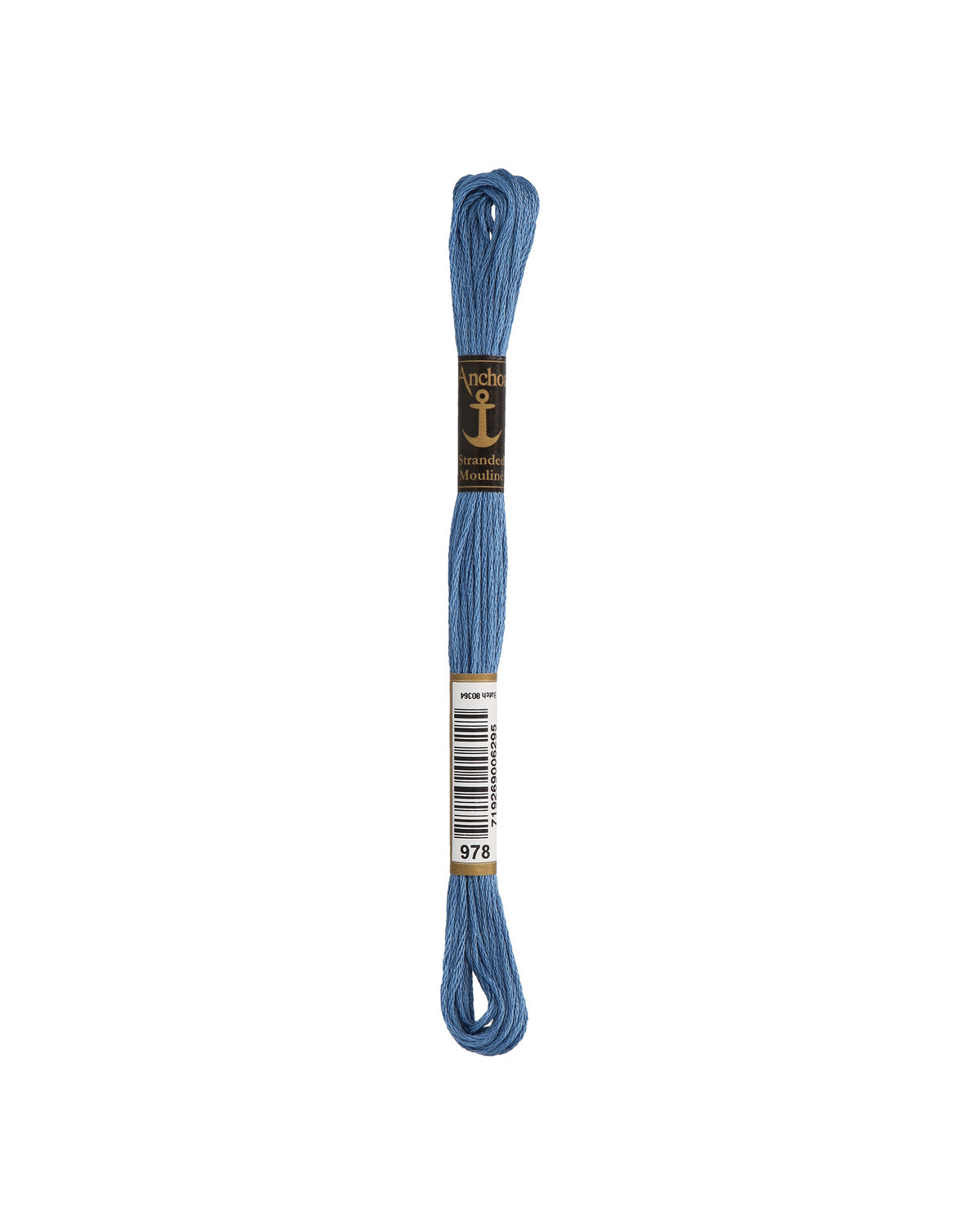 Anchor Mouline embroidery floss color 978, 100% cotton 8 m 6-strand thread