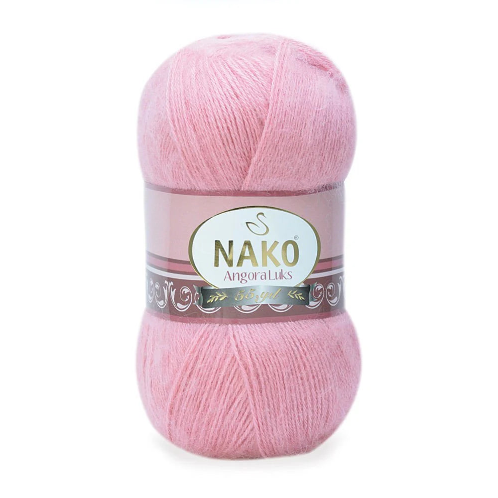 Nako Angora Luks Hand Knitting, Crochet Wool Yarn, Hobbyshopy