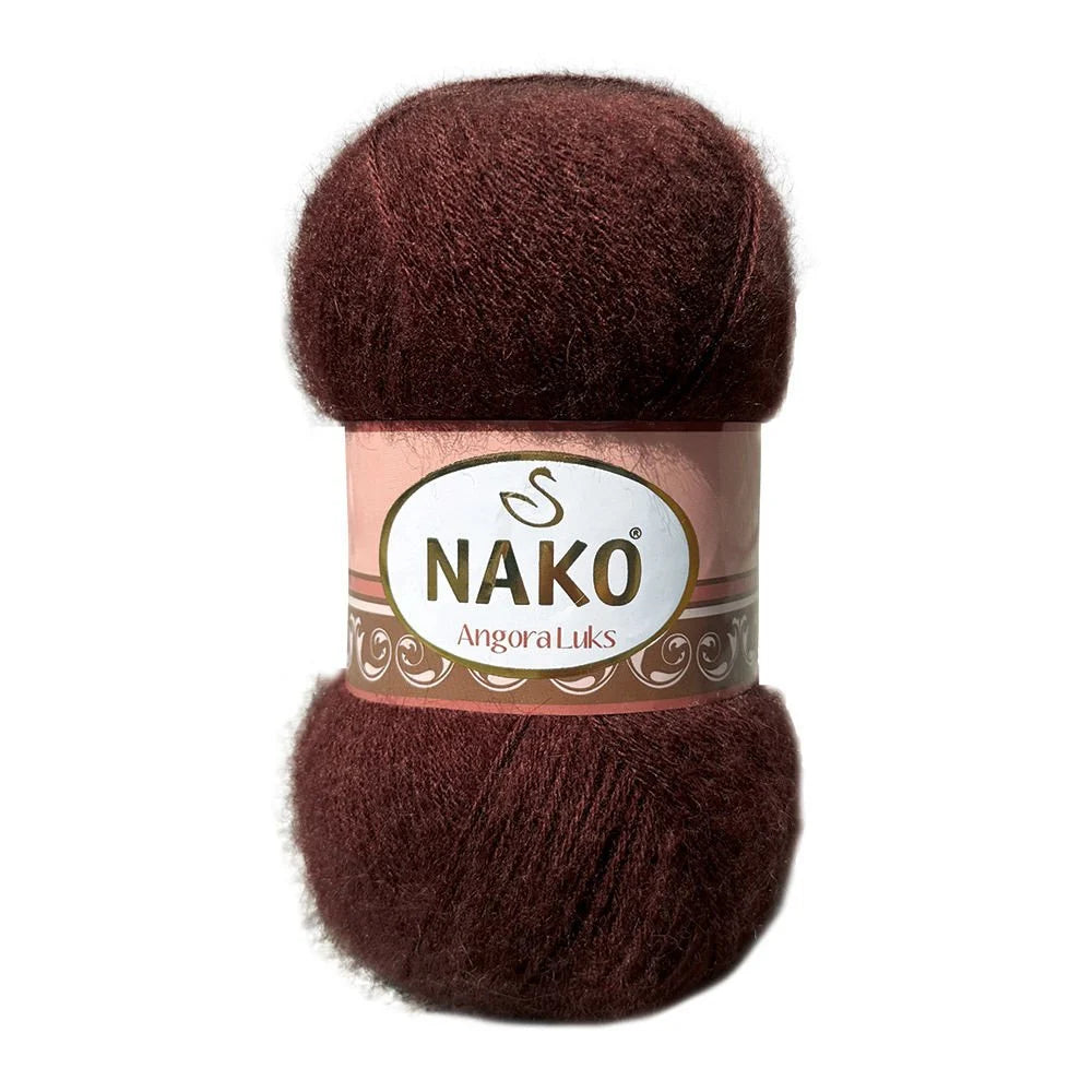 Nako Angora Luks Hand Knitting, Crochet Wool Yarn, Hobbyshopy