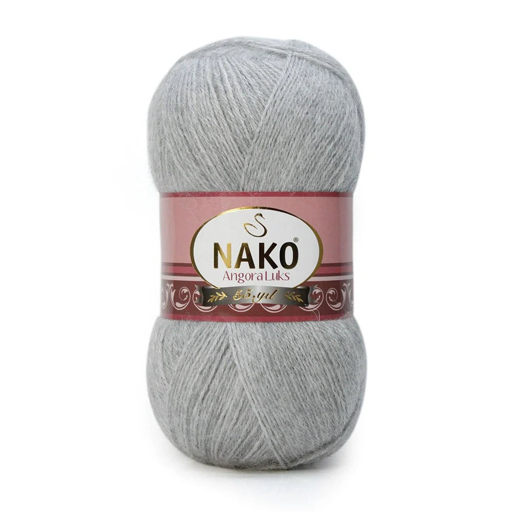 Nako Angora Luks Hand Knitting, Crochet Wool Yarn, Hobbyshopy