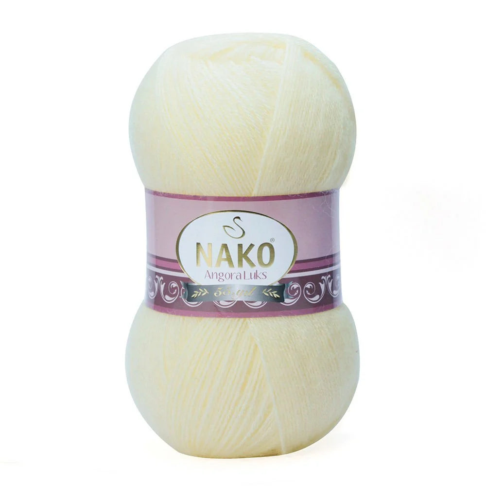 Nako Angora Luks Hand Knitting, Crochet Wool Yarn, Hobbyshopy