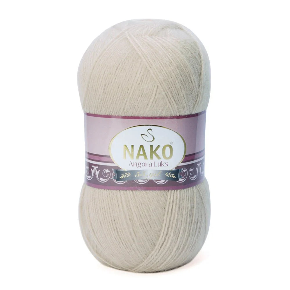 Nako Angora Luks Hand Knitting, Crochet Wool Yarn, Hobbyshopy