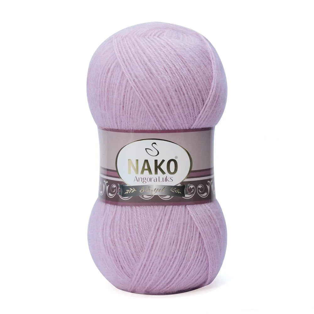 Nako Angora Luks Hand Knitting, Crochet Wool Yarn, Hobbyshopy
