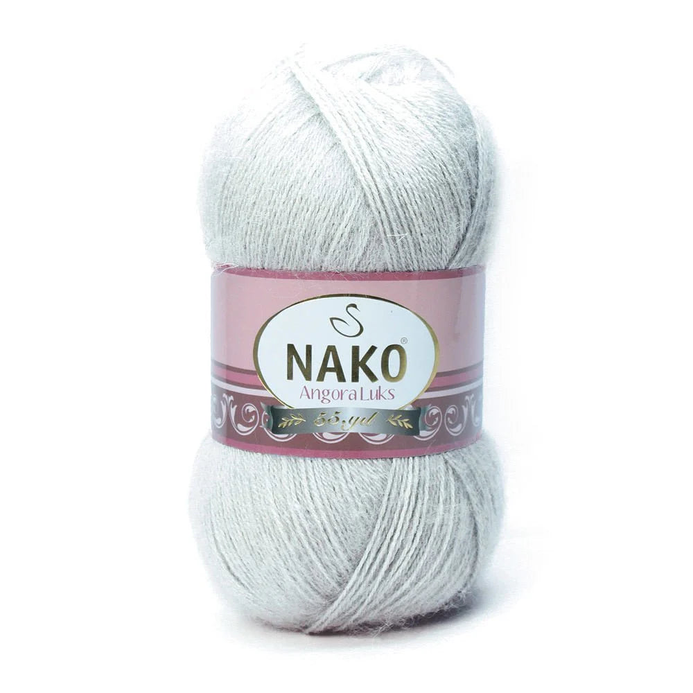 Nako Angora Luks Hand Knitting, Crochet Wool Yarn, Hobbyshopy
