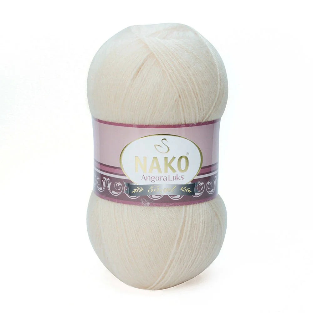 Nako Angora Luks Hand Knitting, Crochet Wool Yarn, Hobbyshopy