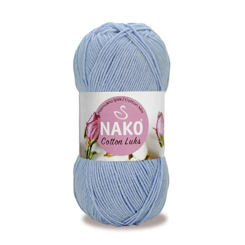 Nako Cotton Luks, cotton yarn, hand knitting, crochet, amigrumi