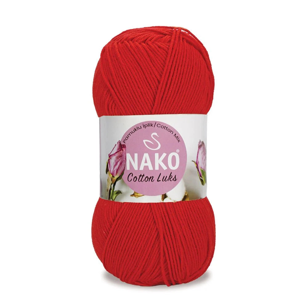 Nako Cotton Luks, cotton yarn, hand knitting, crochet, amigrumi