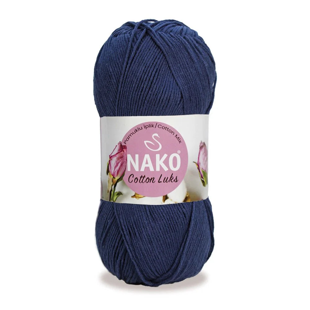Nako Cotton Luks, cotton yarn, hand knitting, crochet, amigrumi