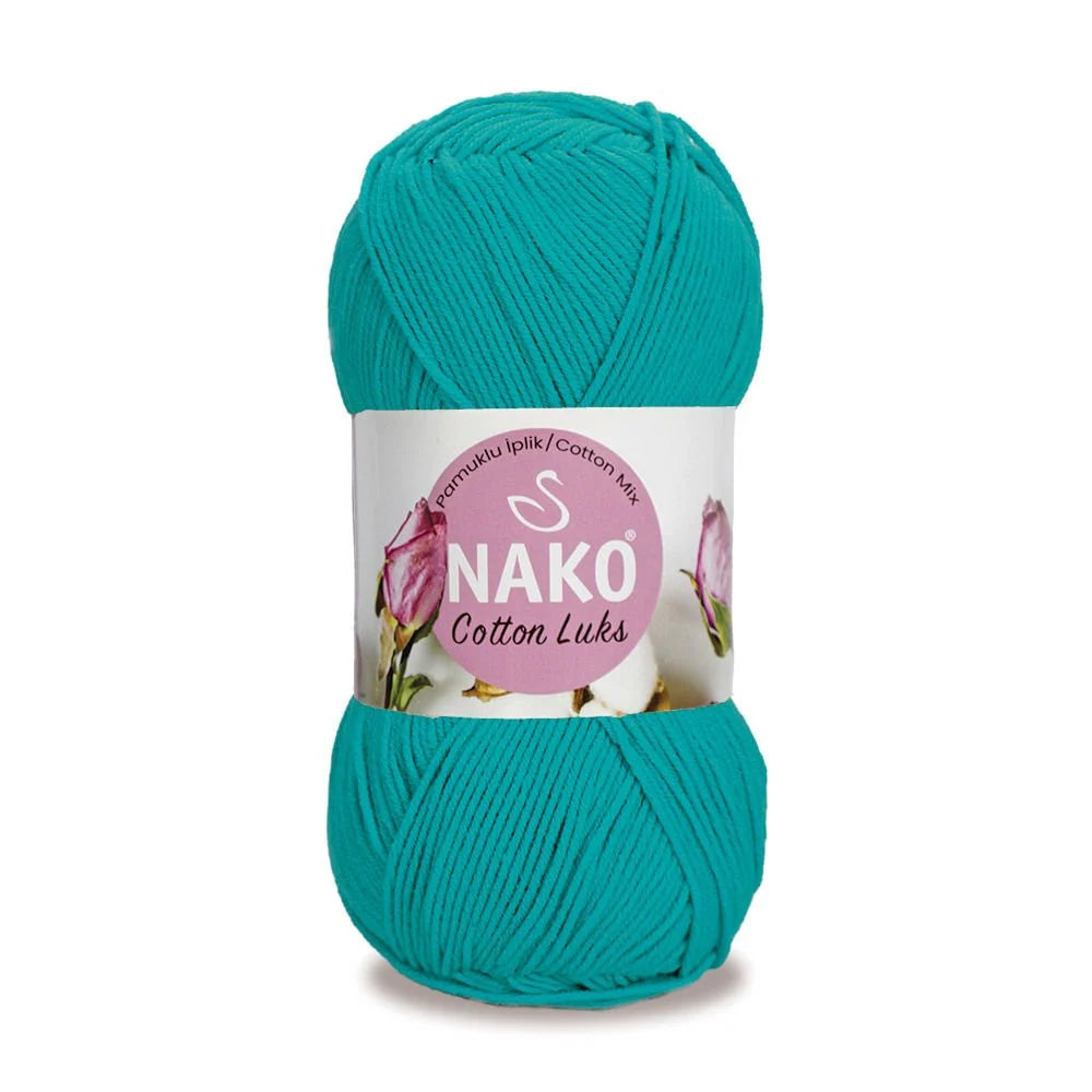 Nako Cotton Luks, cotton yarn, hand knitting, crochet, amigrumi
