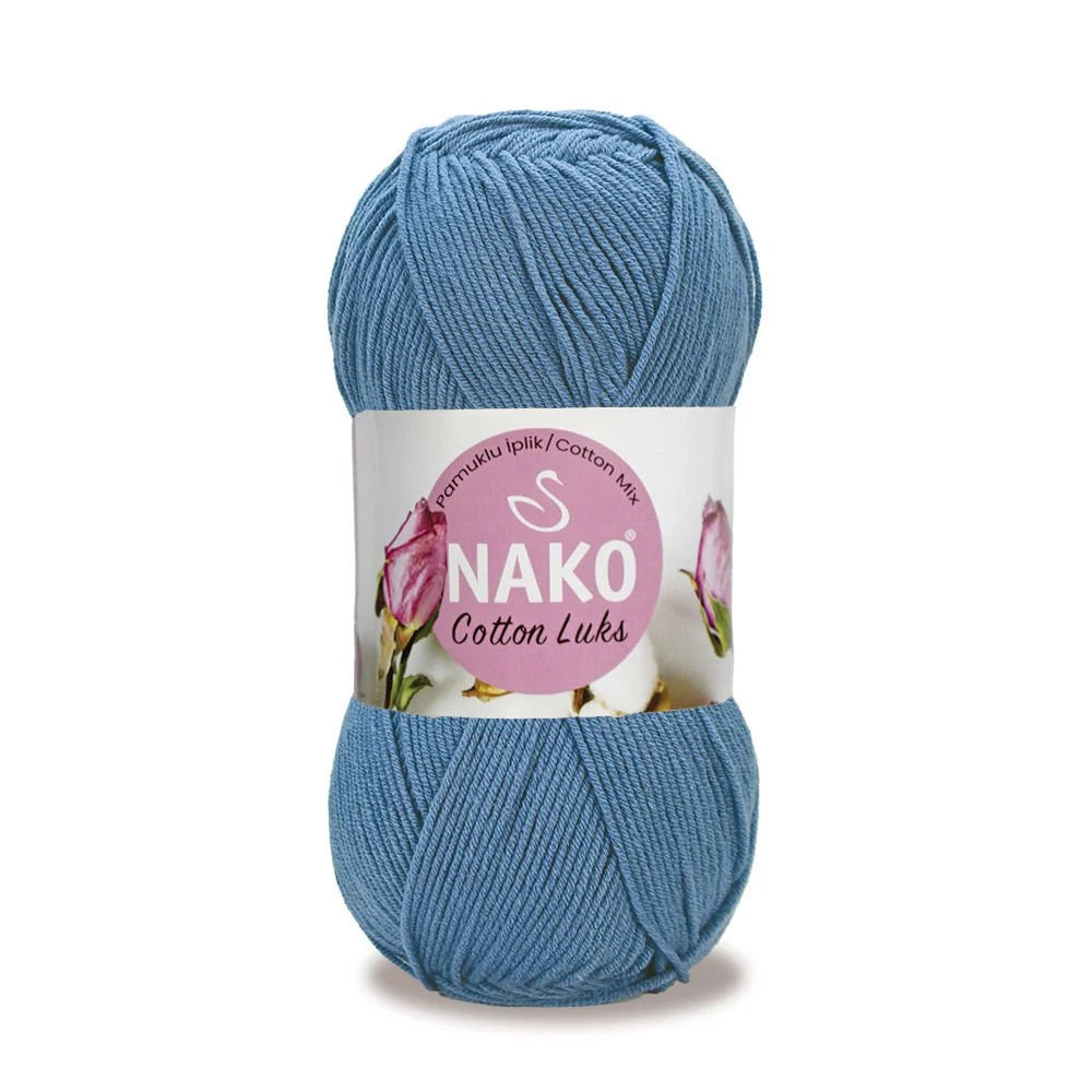Nako Cotton Luks, cotton yarn, hand knitting, crochet, amigrumi