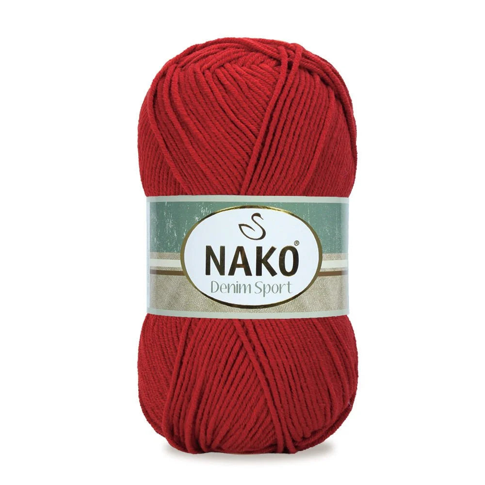 Nako Denim Sport, Jeans Yarn, Crcohet hand knitting yarn hobbyshopy