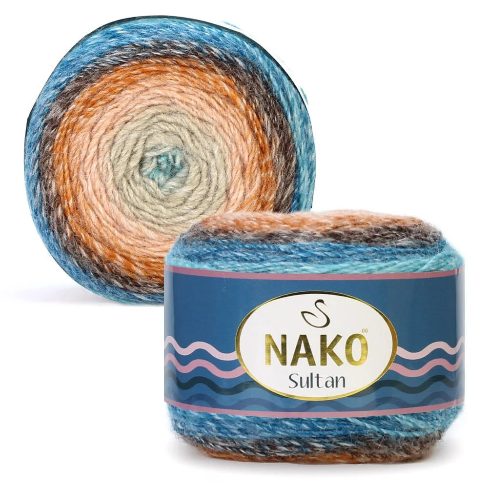 Nako Sultan hand knitting yarn, hobby shopy, crochet