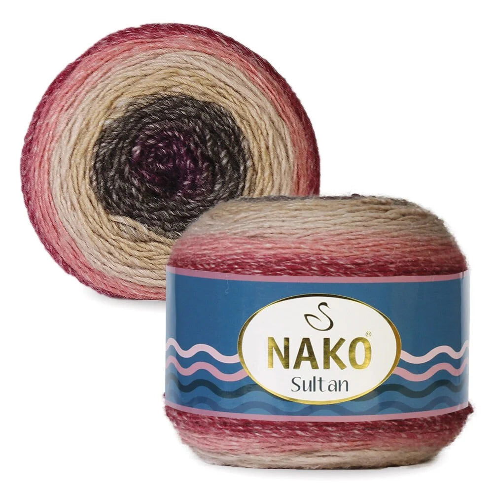 Nako Sultan hand knitting yarn, hobby shopy, crochet