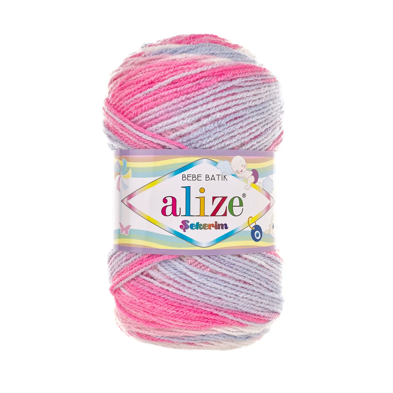 Alize Sekerim Bebe Batik Hobby Shopy Turkish Yarn Store 7253