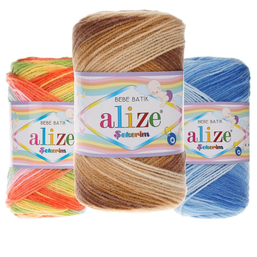 Alize Sekerim Bebe Batik, Pattern Knitting, Crochet Yarn, HobbyShopy, Baby