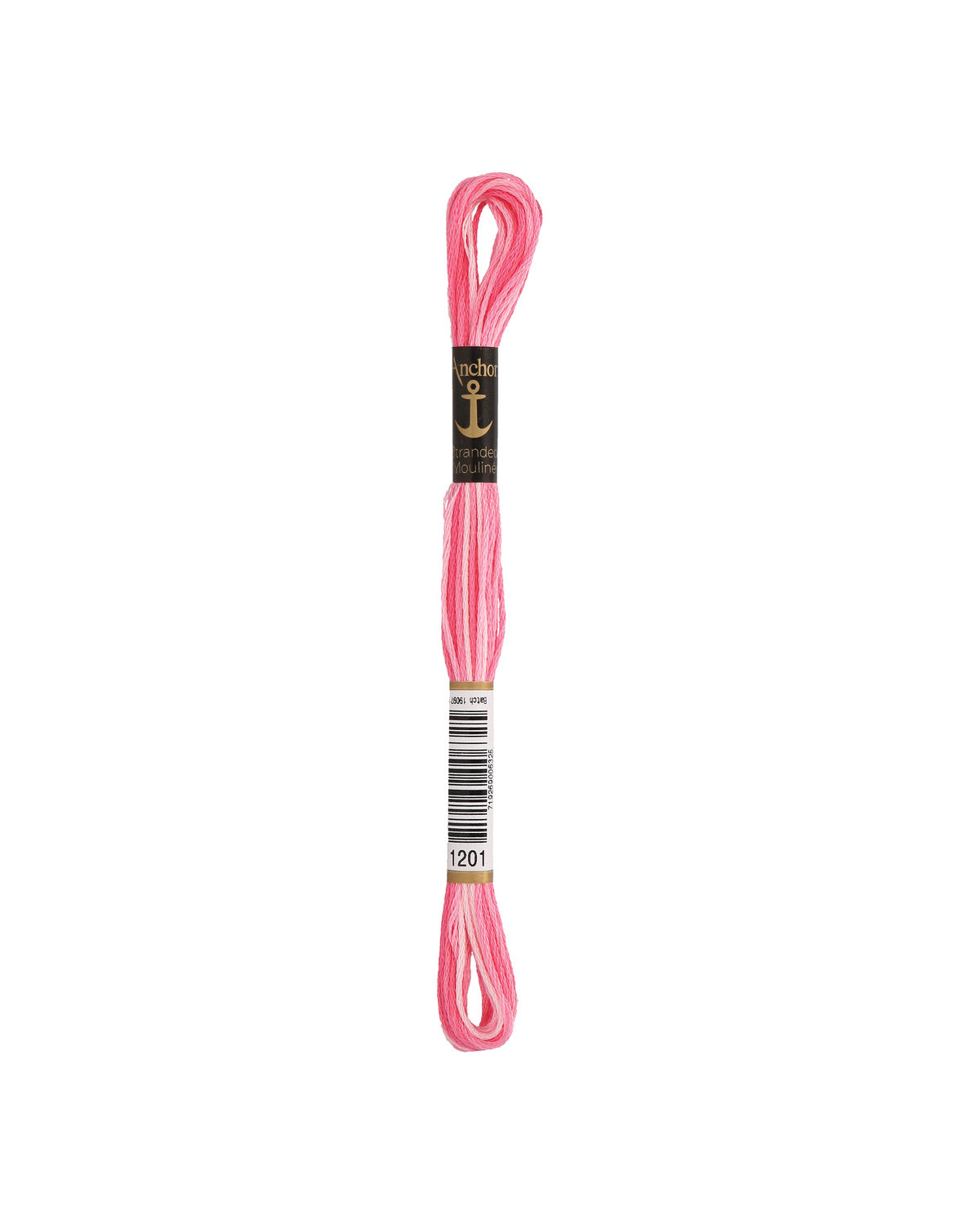 Anchor Mouline embroidery floss color 1201, 100% cotton 8 m 6-strand thread