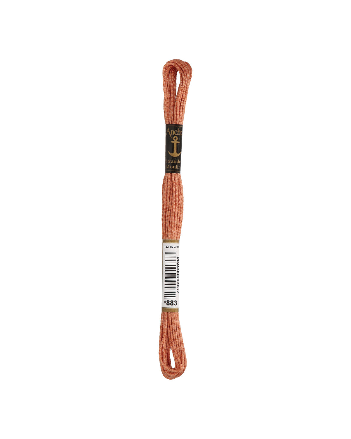 Anchor Mouline embroidery floss color 883, 100% cotton 8 m 6-strand thread